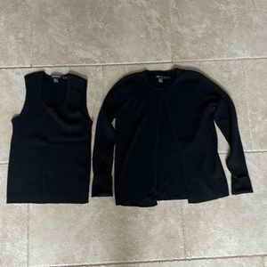 DKNY wool sweater set